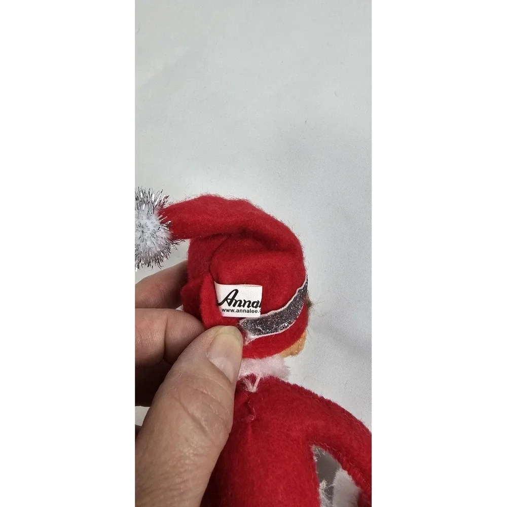 Annalee Christmas Elf Doll Red Santa Outfit Poseable‎ Holiday Decoration 9